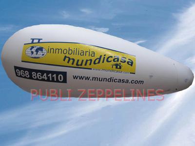 Zepelim dirigvel 5m PVC Inmobiliaria Mundicasa