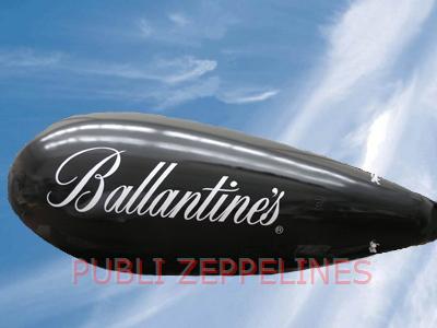 Zepelim dirigvel 6m PVC Ballantine`s