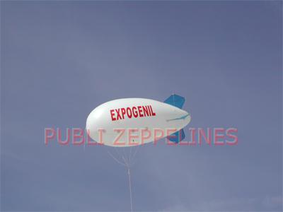 Zepelim dirigvel 5m PVC Expogenil