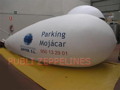 Zepelim dirigvel 6m PVC Golf Palace