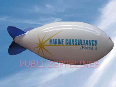 Zepelim dirigvel publicitrio PU 5,5 m Marine Consultancy