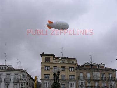 Zepelim dirigvel 5m PVC Prefeitura de Vitoria