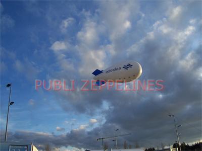 Zeppelin cautivo 5 m PVC Adeslas